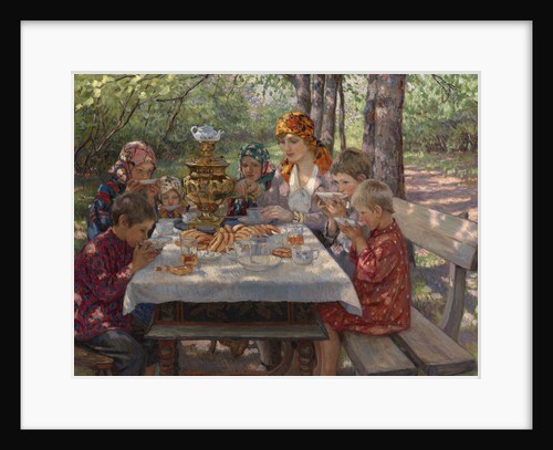 The Teachers Guests by Nikolai Petrovich Bogdanov-Belsky