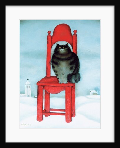 Red chair, 1995 by David Khaikin