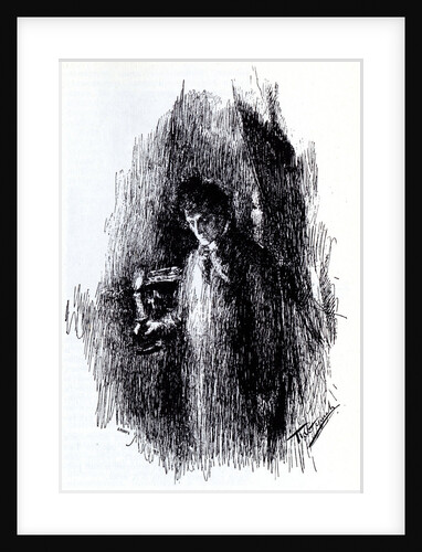 Illustration to drama The Masquerade by M. Lermontov, 1891 by Leonid Osipovich Pasternak