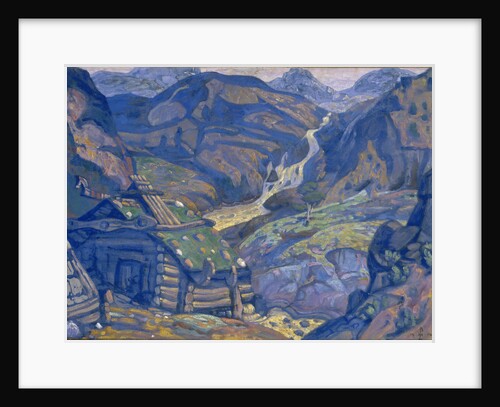 Stage design for the theatre play Peer Gynt by H. Ibsen, 1912 by Nicholas Roerich