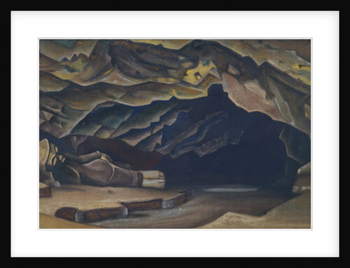 Parinirvana, 1935-1936 by Nicholas Roerich