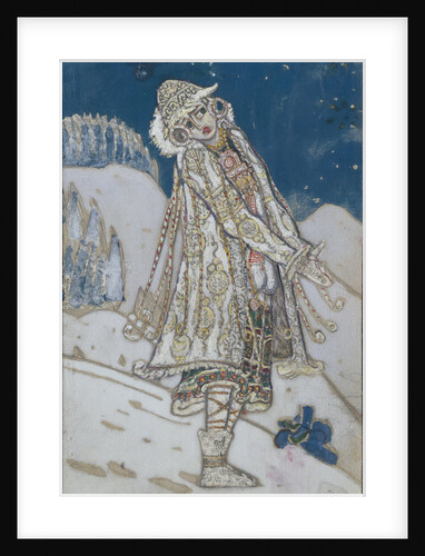 Costume design for the theatre play Snow Maiden by A. Ostrovsky, 1912 by Nicholas Roerich