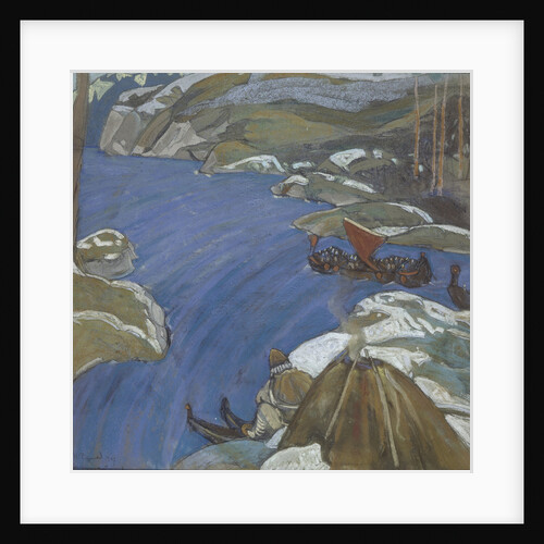 The Varangian Way, 1904 by Nicholas Roerich