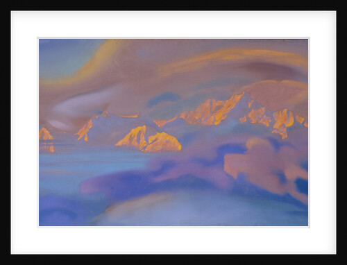 Kanchenjunga, 1938 by Nicholas Roerich