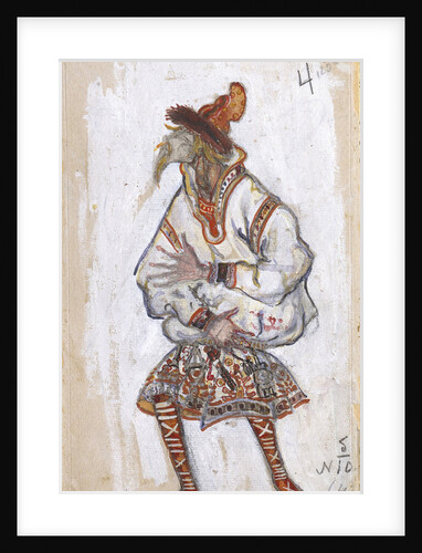 Costume design for the ballet The Rite of Spring (Le Sacre du Printemps) by I. Stravinsky, 1912 by Nicholas Roerich