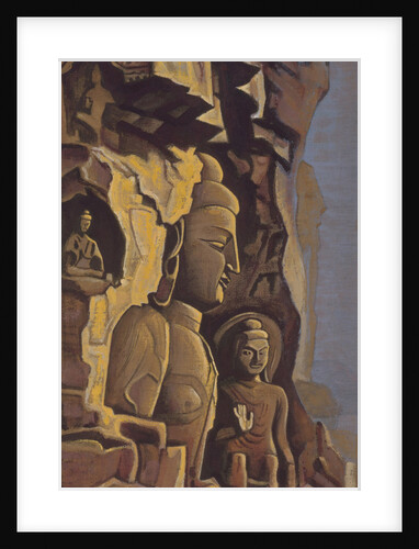 Yungang, 1937 by Nicholas Roerich