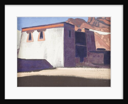 Sharugon Monastery, Tibet, 1928 by Nicholas Roerich