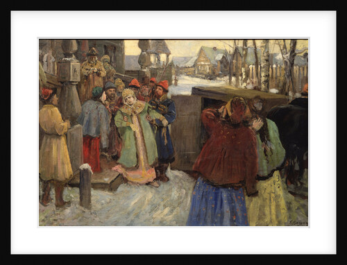 The Arrest of Tsarevna Sophia by Konstantin Alexandrovich Veshchilov