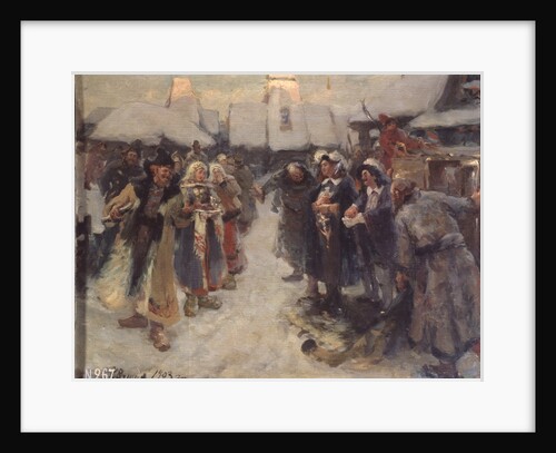 The foreigners in Muscovy, 1903 by Konstantin Alexandrovich Veshchilov