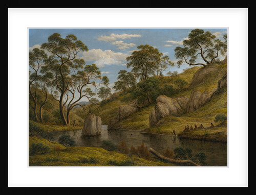 The bath of Diana, Van Diemens Land, 1837 by John Glover