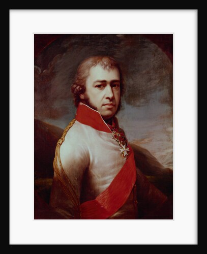 Portrait of Count Boris Vladimirovich Golitsyn, 1797 by Johann-Baptist von Lampi the Elder