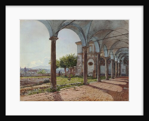 View from SantOnofrio on Rome, 1835 by Rudolf von Alt