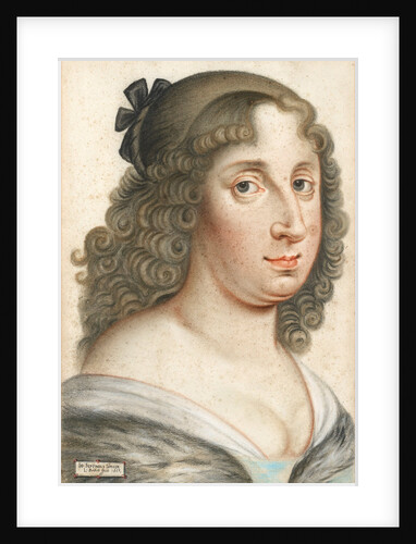 Portrait of Queen Christina of Sweden, 1657 by Johann Septimius Jörger von Tollet