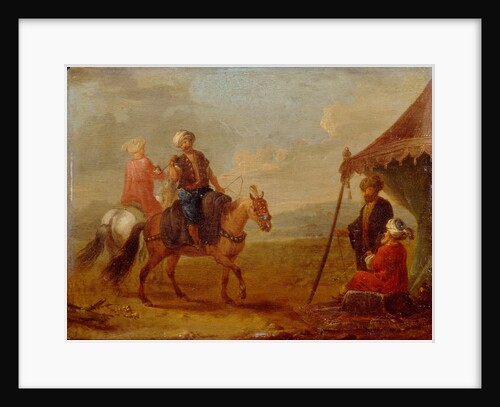 Turkish Horseman by August Querfurt