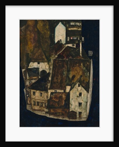Dead City III (City on the Blue River III), 1911 by Egon Schiele