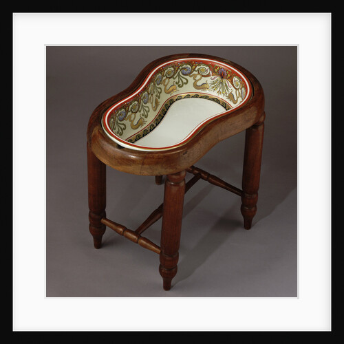 Bidet of Elisabeth of Bavaria (Carl Knoll Porcelain Factory, Carlsbad), 1887-1890 by Anonymous