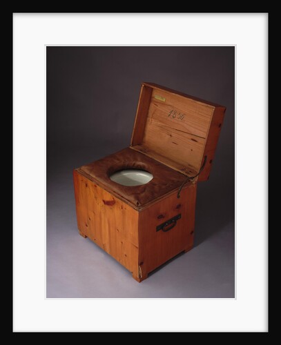 Close stool of Franz Joseph I of Austria by Anonymous