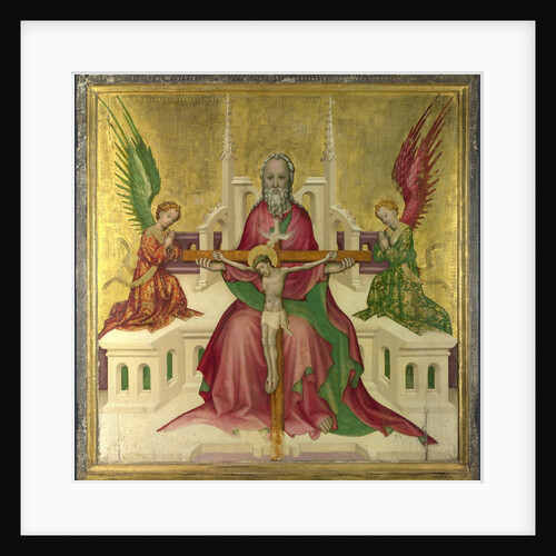The Trinity with Christ Crucified, c.1410 by Austrian master