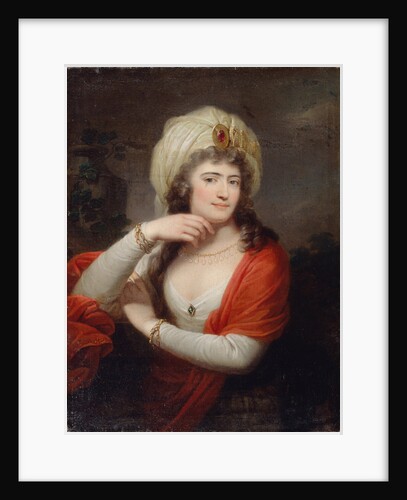 Portrait of Aleksandra Branicka, lady-in-waiting of Catherine II, 1793 by Józef Grassi