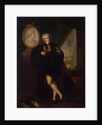 Portrait of Dmitry Lvovich Naryshkin, Early 19th cen by Ludwig Guttenbrunn