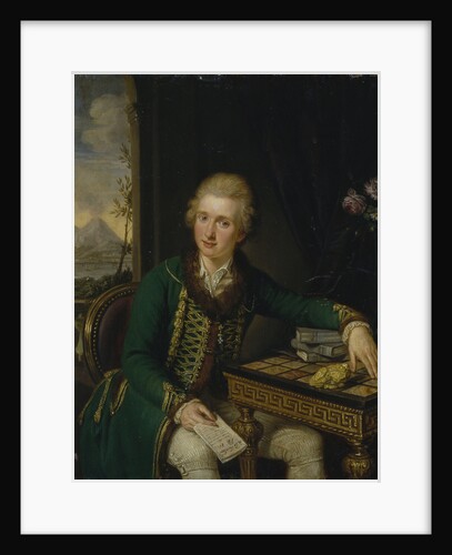 Portrait of Count Michael Johann von der Borch by Ludwig Guttenbrunn
