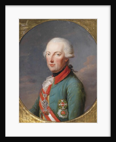 Portrait of Holy Roman Emperor Francis II by Josef Hickel