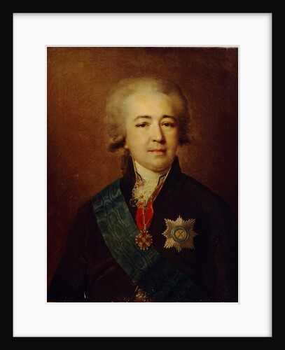 Portrait of Prince Alexander Kurakin by Johann-Baptist von Lampi the Elder