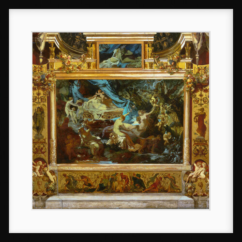 Design for Theater Curtain (A Midsummer Nights Dream), 1872 by Hans Makart