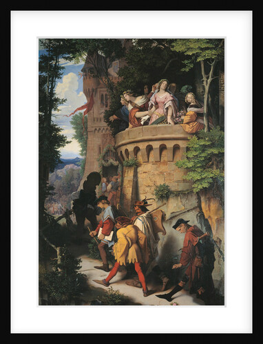 The Rose, or the Artists Journey, 1847 by Moritz Ludwig von Schwind