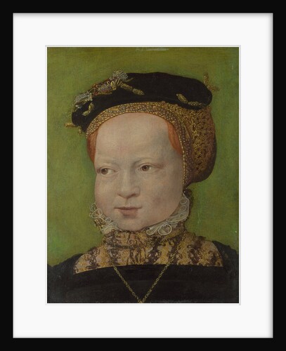 Portrait of a Girl, ca 1545 by Jakob Seisenegger