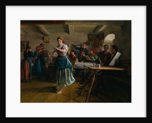 The Opening Dance, 1863 by Ferdinand Georg Waldmüller