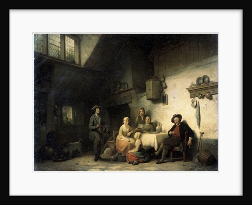 House concert by Ferdinand de Braekeleer the Elder