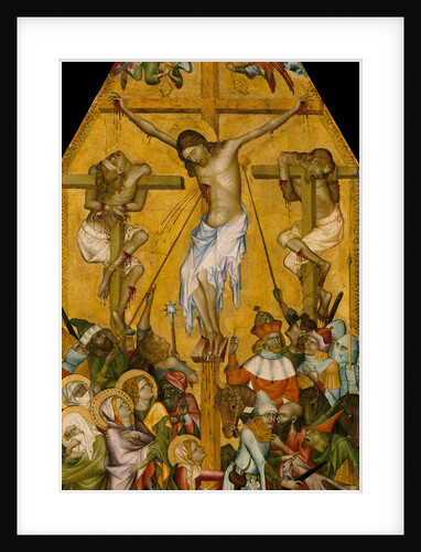 The Crucifixion of Christ, ca 1340 by Master of the Kaufmann Crucifixion