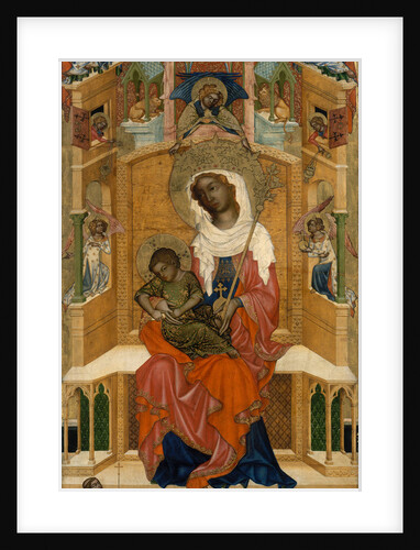 Mary Enthroned with the Child (Glatz Madonna), ca 1350 by Master of the Kaufmann Crucifixion