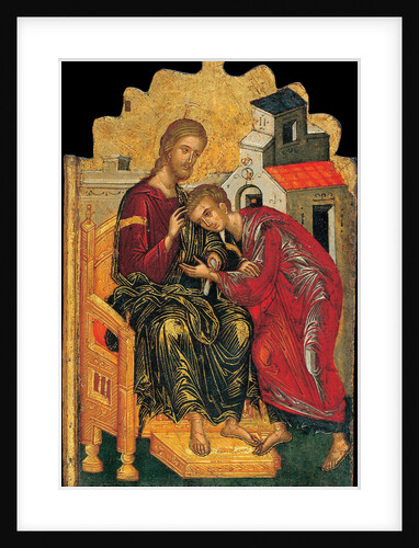 Christ giving the Benediction to John the Evangelist, c. 1450 by Andreas Ritzos