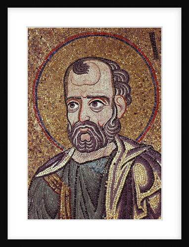 The Prophet Jonah (Detail of Interior Mosaics in the St. Marks Basilica), 12th century by Byzantine Master