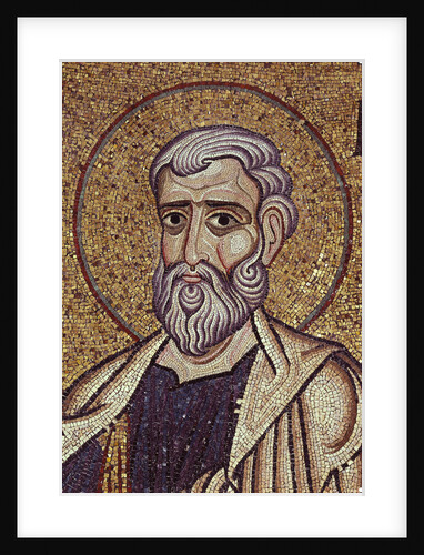 The Prophet Haggai (Detail of Interior Mosaics in the St. Marks Basilica), 12th century by Byzantine Master