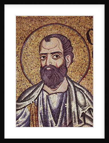 The Prophet Malachi (Detail of Interior Mosaics in the St. Marks Basilica), 12th century by Byzantine Master