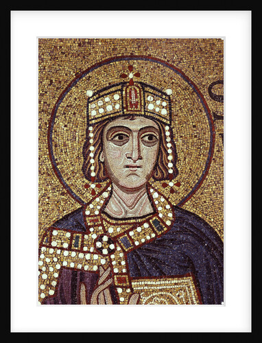 King Solomon (Detail of Interior Mosaics in the St. Marks Basilica), 12th century by Byzantine Master