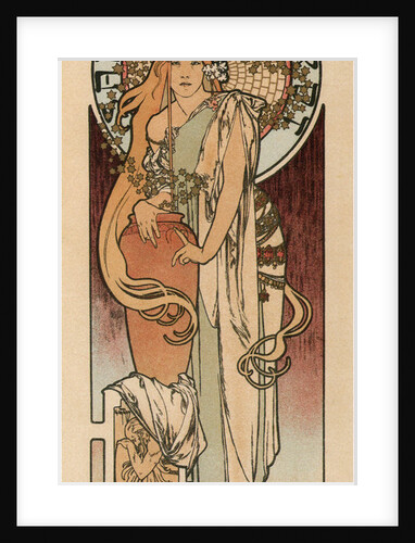Woman of Samaria (Poster) by Alfons Marie Mucha