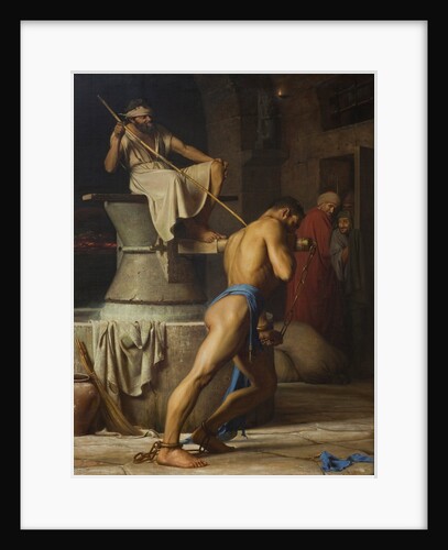 Samson and the Philistines, 1863 by Carl Bloch