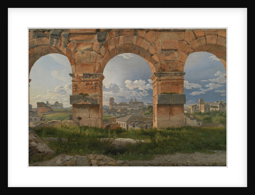 View through Three Arches of the Third Storey of the Colosseum, 1815 by Christoffer-Wilhelm Eckersberg