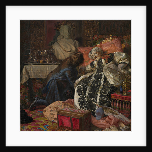 The Death of Queen Sophie Amalie, 1882 by Kristian Zahrtmann