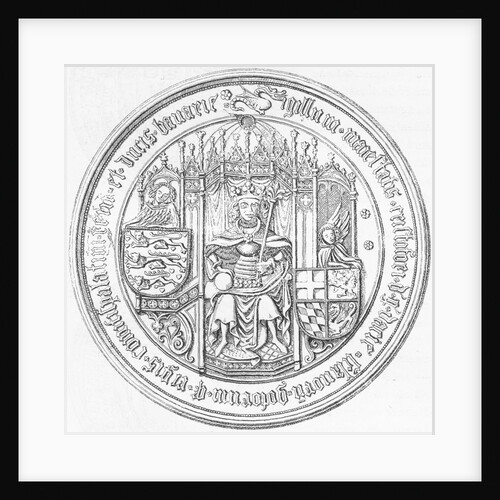 Seal with Portrait of Christopher of Bavaria by Anonymous