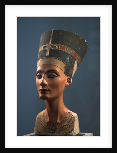 The Nefertiti Bust, ca 1350 BC by Ancient Egypt