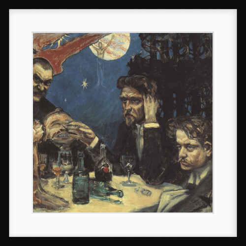 The Symposium, (Study) Right Jean Sibelius, 1894 by Akseli Gallen-Kallela