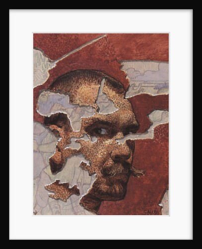 Self-Portrait as Fresco, 1894 by Akseli Gallen-Kallela