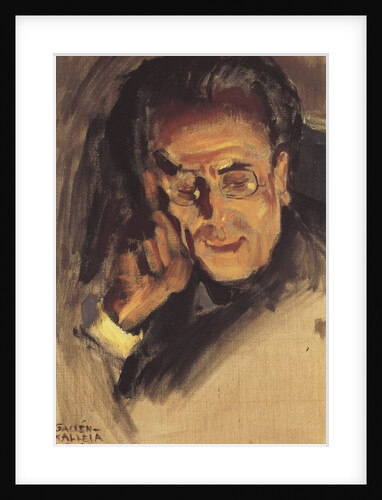 Portrait of Gustav Mahler, 1907 by Akseli Gallen-Kallela
