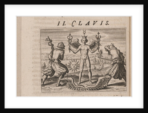 Illustration for Tripvs avrevs, hoc est, Tres tractatvs chymici selectissimi.., 1618 by Theodor de Bry