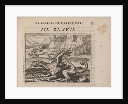 Illustration for Tripvs avrevs, hoc est, Tres tractatvs chymici selectissimi.., 1618 by Theodor de Bry